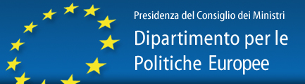 Logo Dipartimento per le Politiche Europee